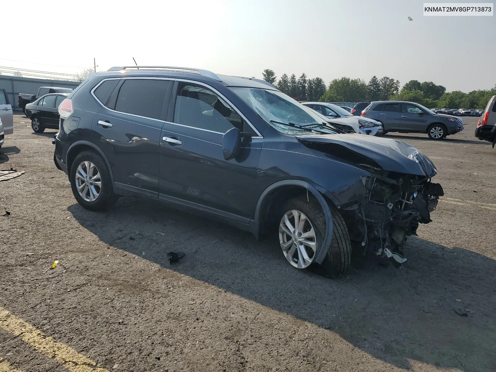 KNMAT2MV8GP713873 2016 Nissan Rogue S