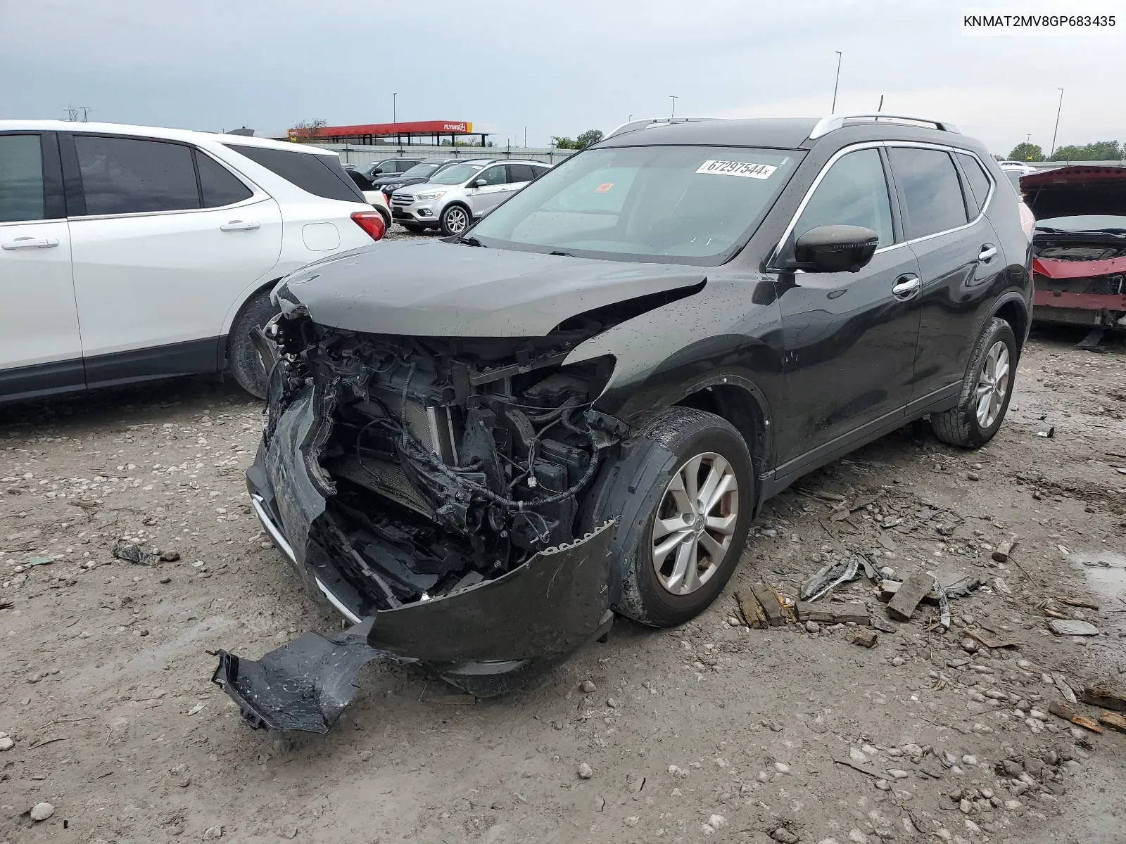 KNMAT2MV8GP683435 2016 Nissan Rogue S