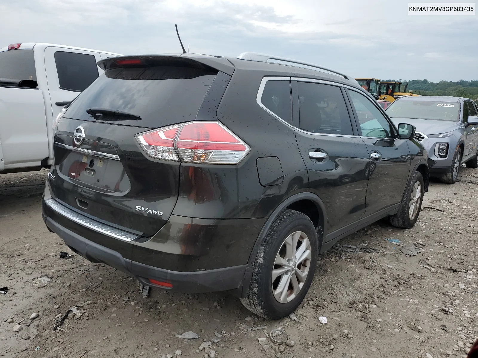 KNMAT2MV8GP683435 2016 Nissan Rogue S