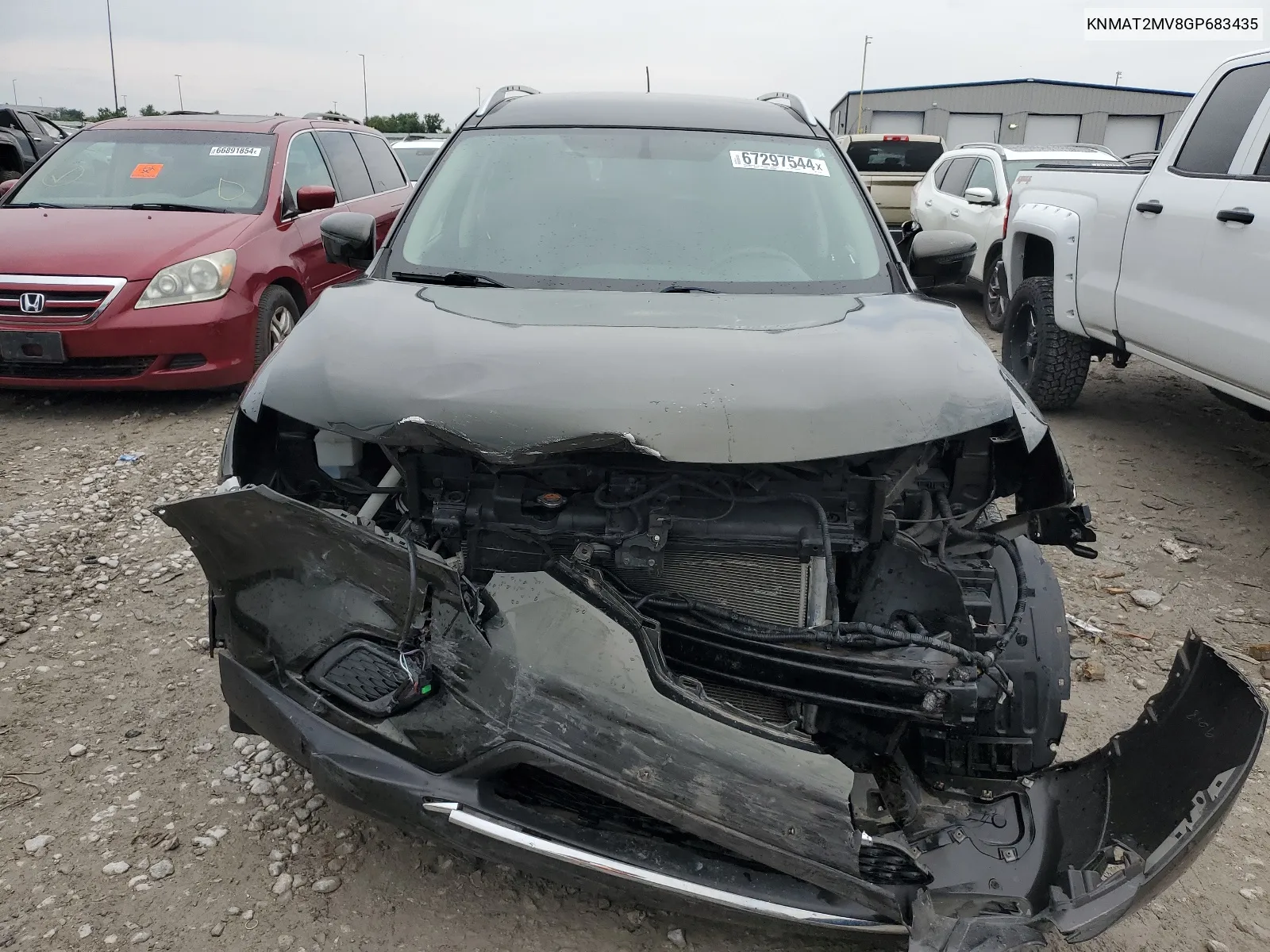 KNMAT2MV8GP683435 2016 Nissan Rogue S