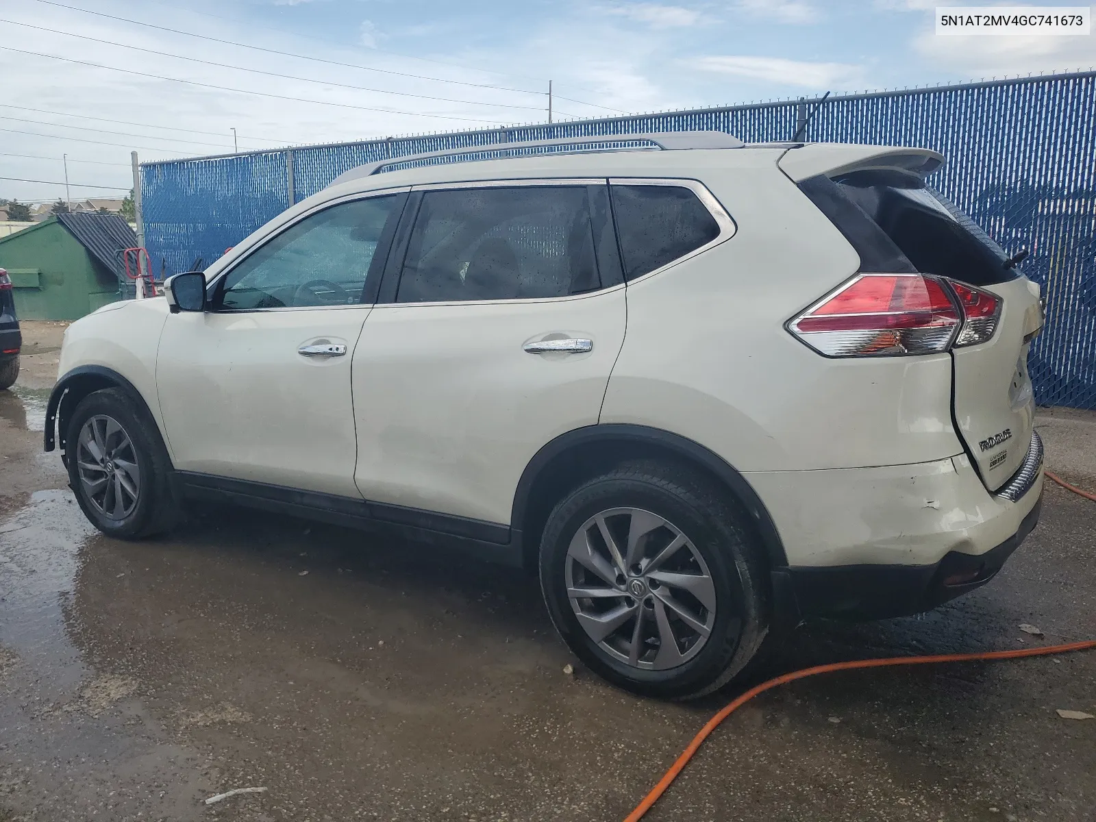 2016 Nissan Rogue S VIN: 5N1AT2MV4GC741673 Lot: 68139874