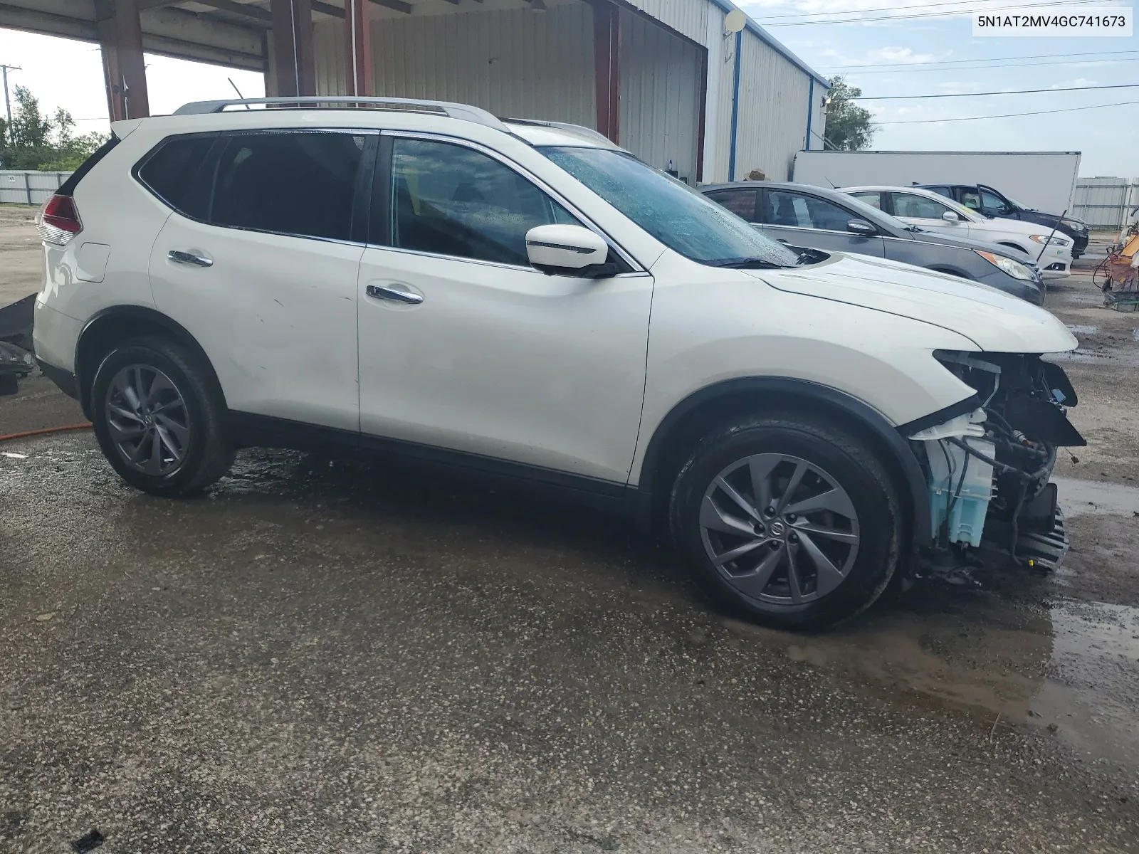 2016 Nissan Rogue S VIN: 5N1AT2MV4GC741673 Lot: 68139874