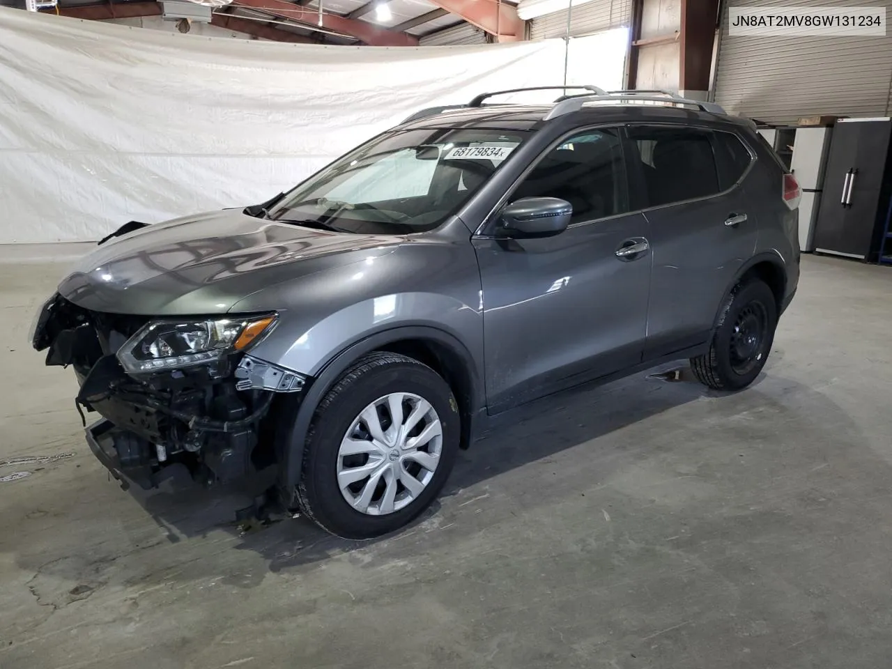 JN8AT2MV8GW131234 2016 Nissan Rogue S