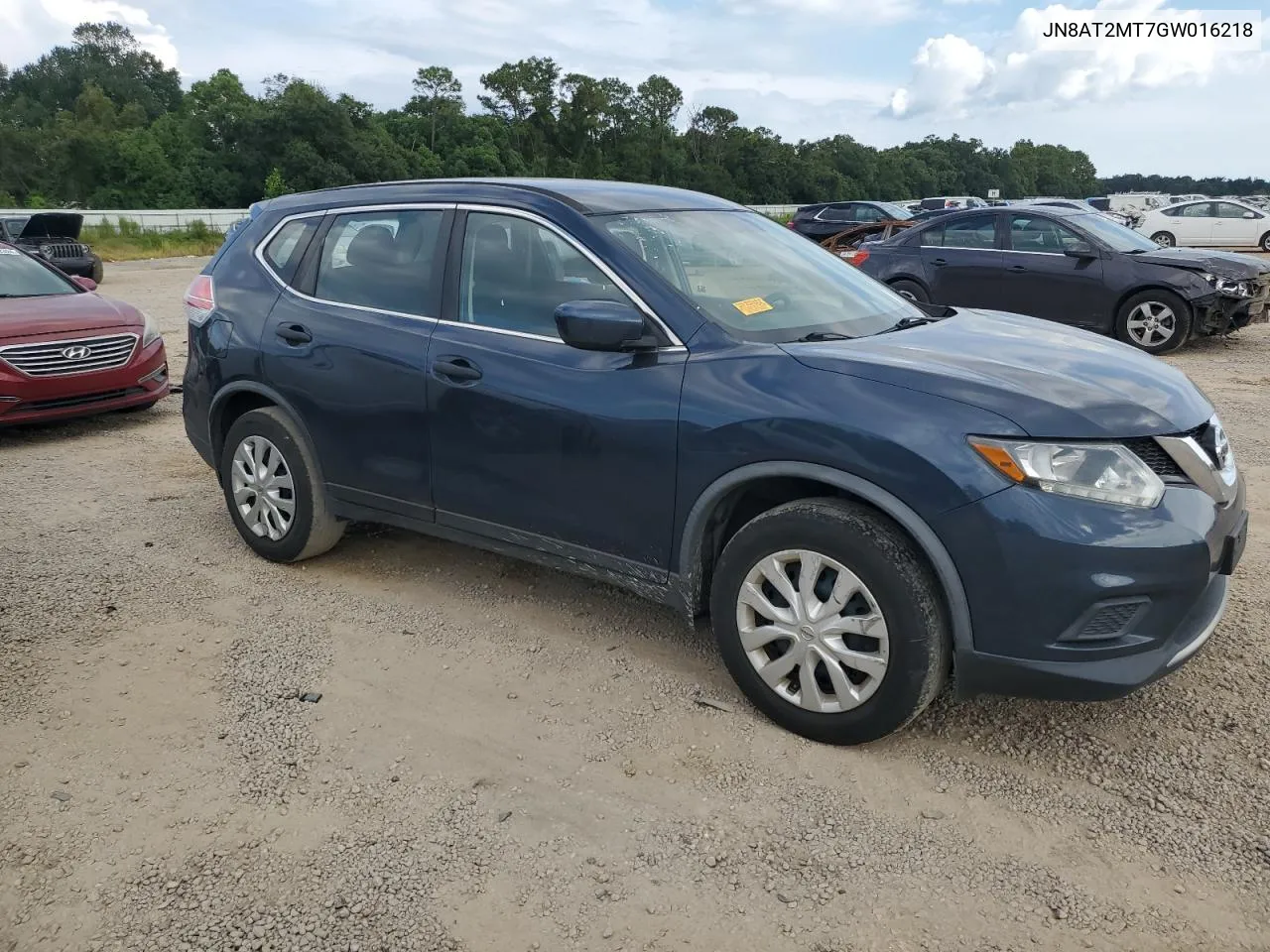 2016 Nissan Rogue S VIN: JN8AT2MT7GW016218 Lot: 68188734