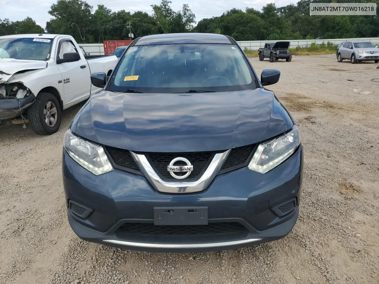 2016 Nissan Rogue S VIN: JN8AT2MT7GW016218 Lot: 68188734