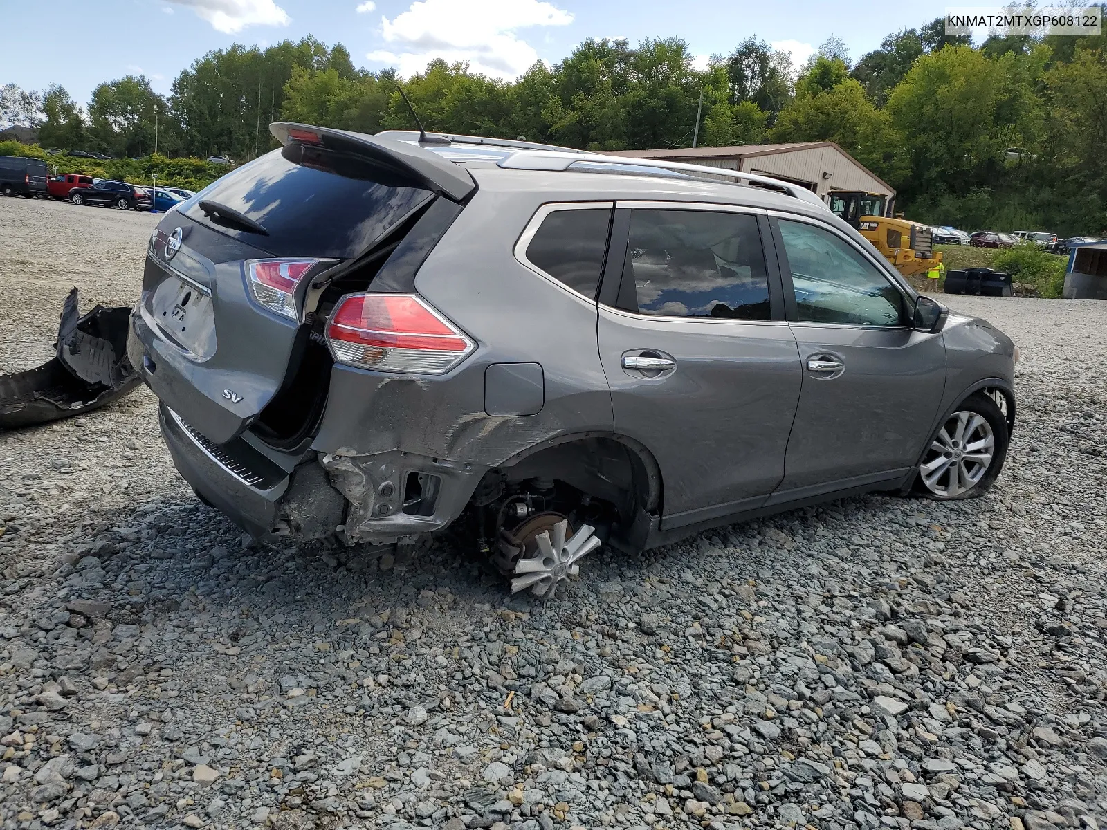 2016 Nissan Rogue S VIN: KNMAT2MTXGP608122 Lot: 68214964