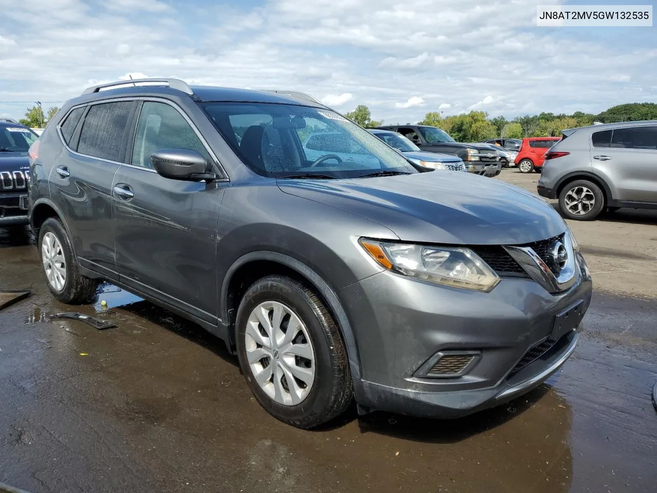 JN8AT2MV5GW132535 2016 Nissan Rogue S