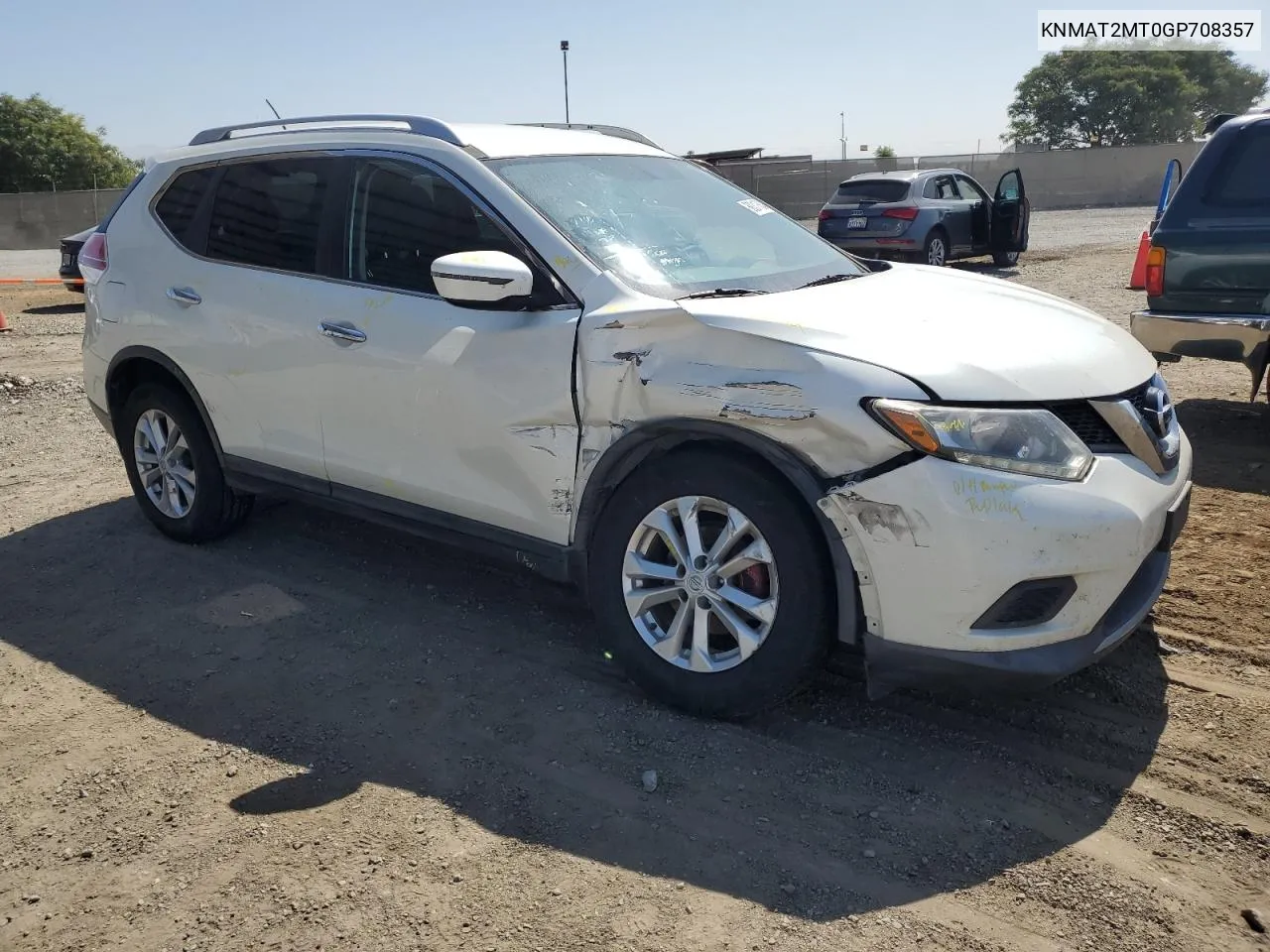 KNMAT2MT0GP708357 2016 Nissan Rogue S