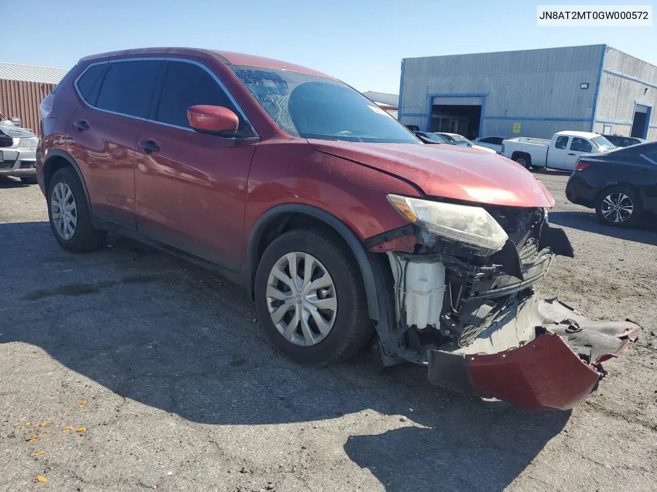 JN8AT2MT0GW000572 2016 Nissan Rogue S