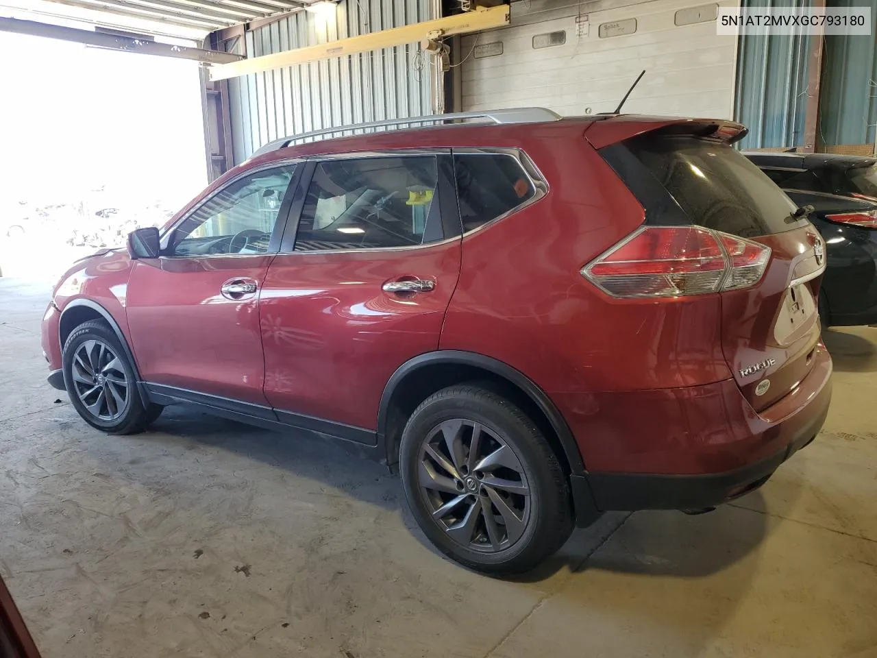 5N1AT2MVXGC793180 2016 Nissan Rogue S