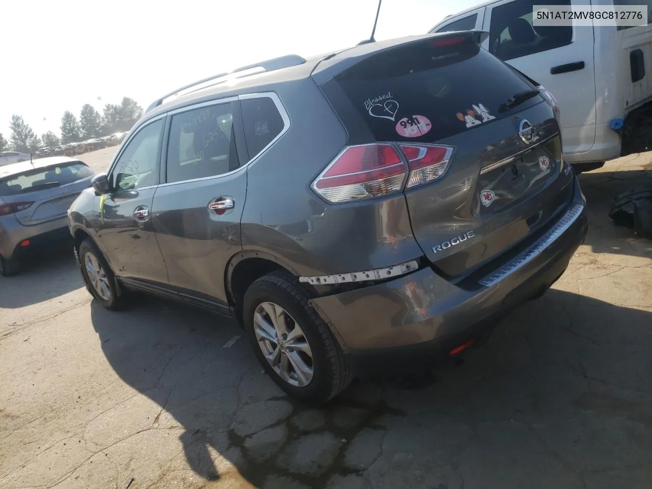 5N1AT2MV8GC812776 2016 Nissan Rogue S