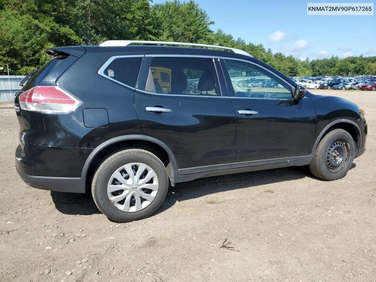 2016 Nissan Rogue S VIN: KNMAT2MV9GP617265 Lot: 68968684