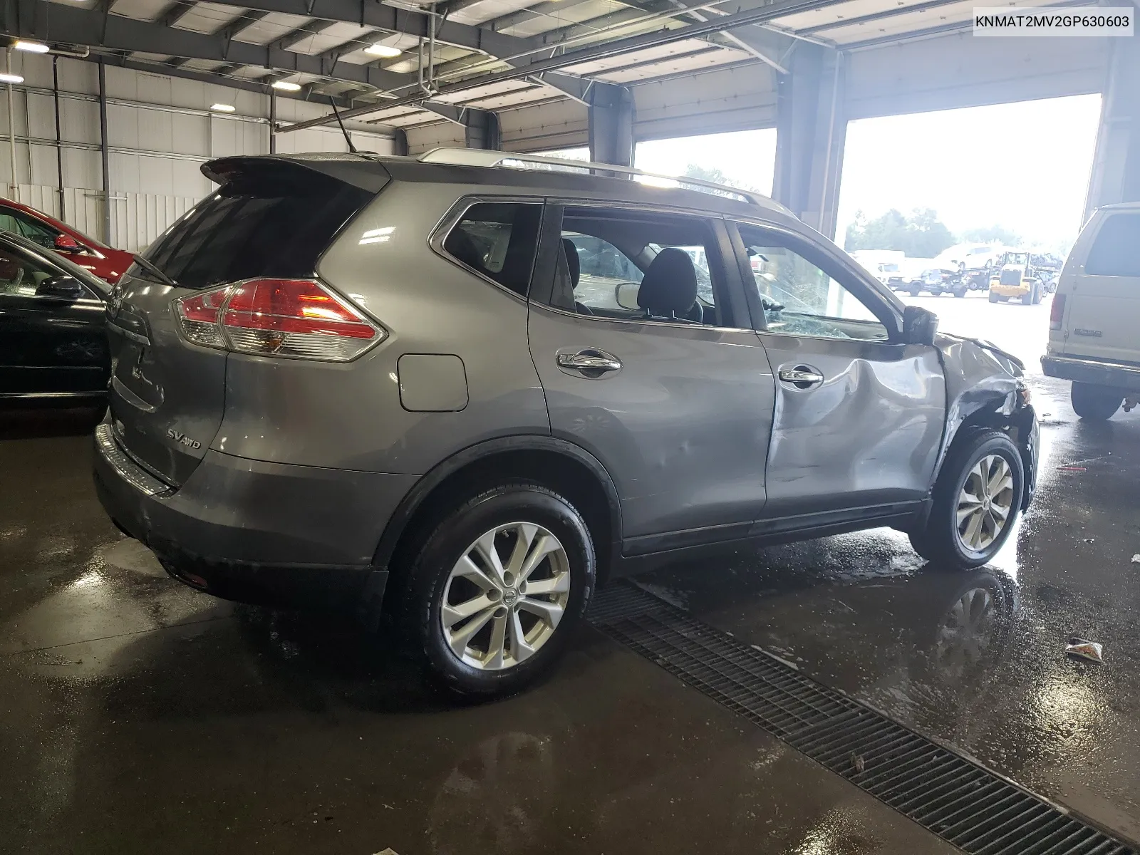 2016 Nissan Rogue S VIN: KNMAT2MV2GP630603 Lot: 69018404