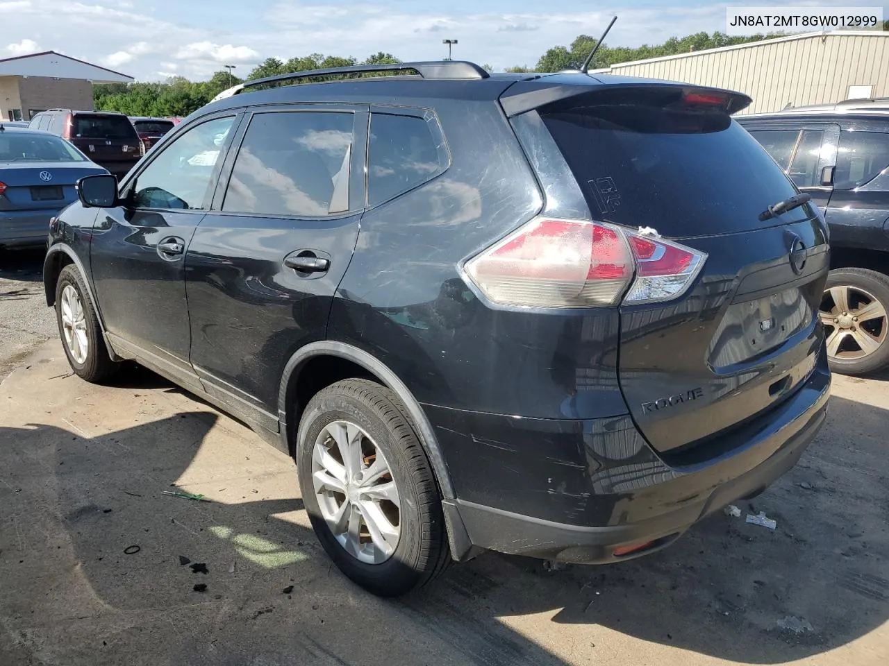 2016 Nissan Rogue S VIN: JN8AT2MT8GW012999 Lot: 69052744