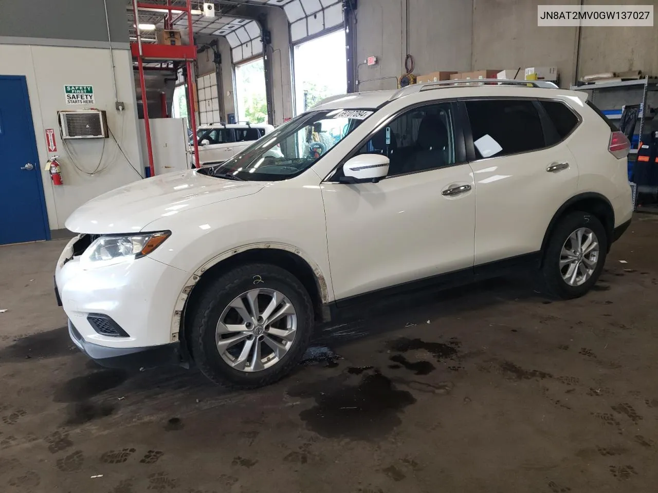 JN8AT2MV0GW137027 2016 Nissan Rogue S