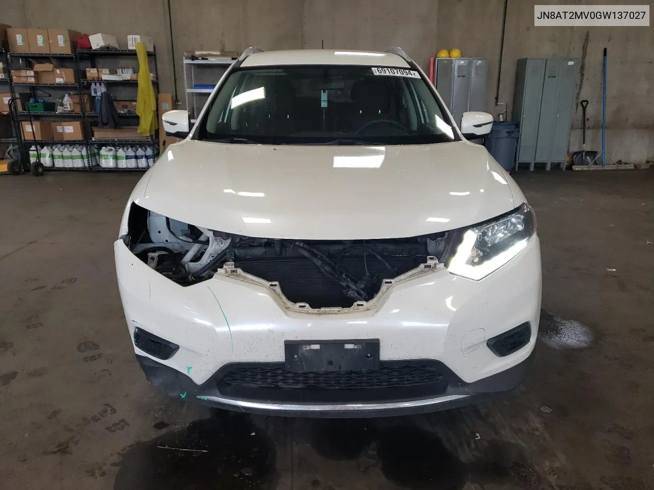 JN8AT2MV0GW137027 2016 Nissan Rogue S