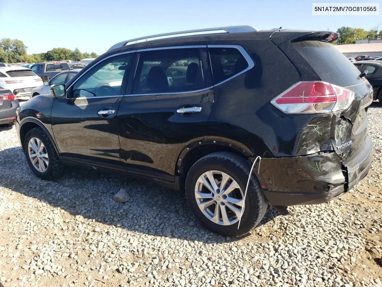 2016 Nissan Rogue S VIN: 5N1AT2MV7GC810565 Lot: 69258324