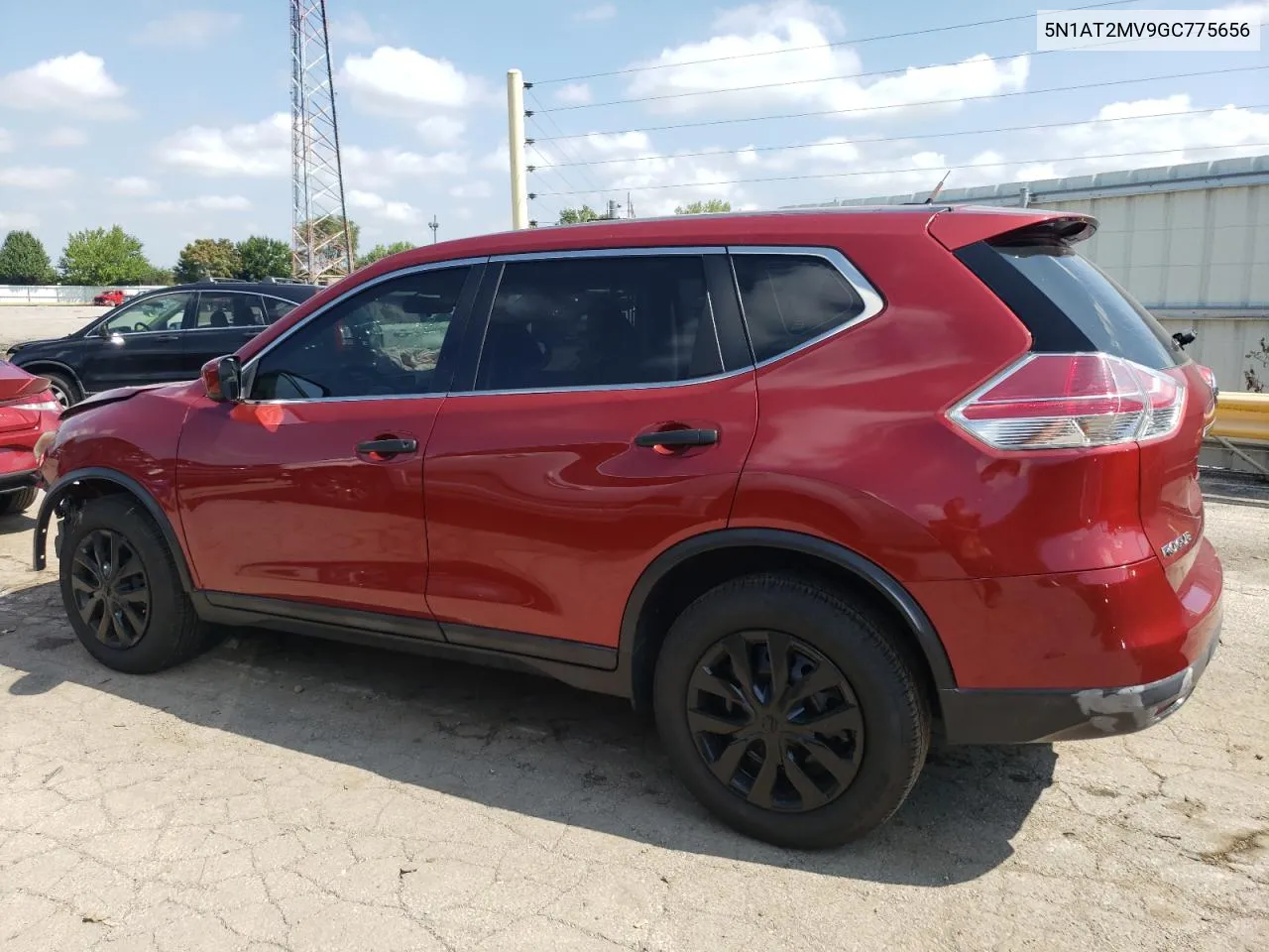 2016 Nissan Rogue S VIN: 5N1AT2MV9GC775656 Lot: 69380474