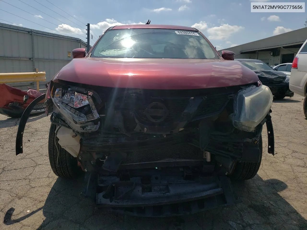 5N1AT2MV9GC775656 2016 Nissan Rogue S