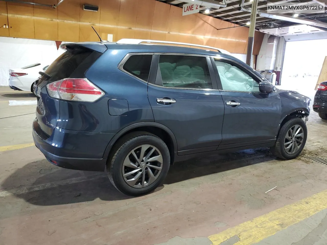 KNMAT2MVXGP672257 2016 Nissan Rogue S