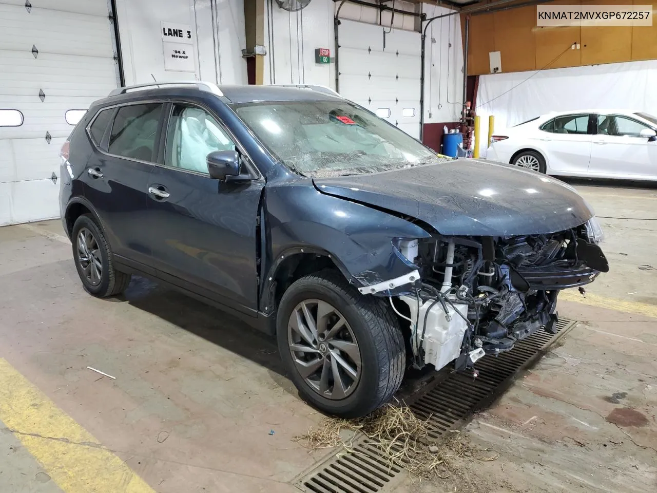 KNMAT2MVXGP672257 2016 Nissan Rogue S