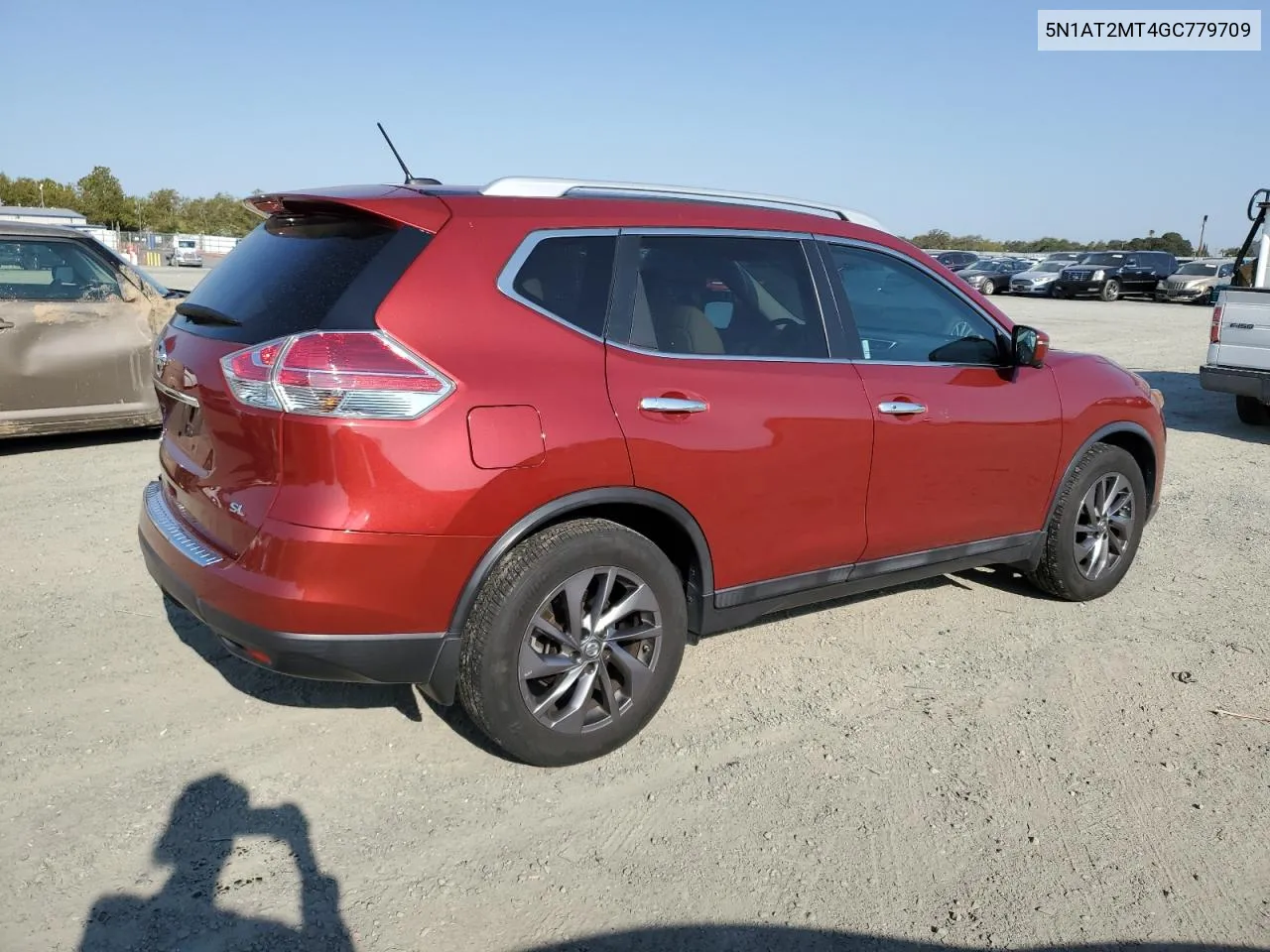 2016 Nissan Rogue S VIN: 5N1AT2MT4GC779709 Lot: 69528154