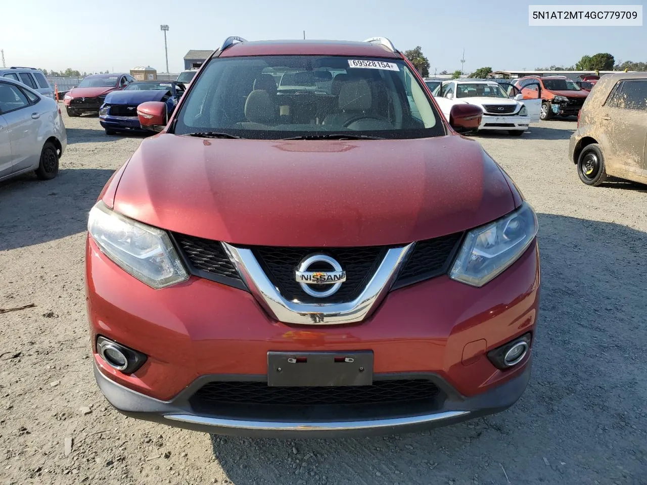 2016 Nissan Rogue S VIN: 5N1AT2MT4GC779709 Lot: 69528154