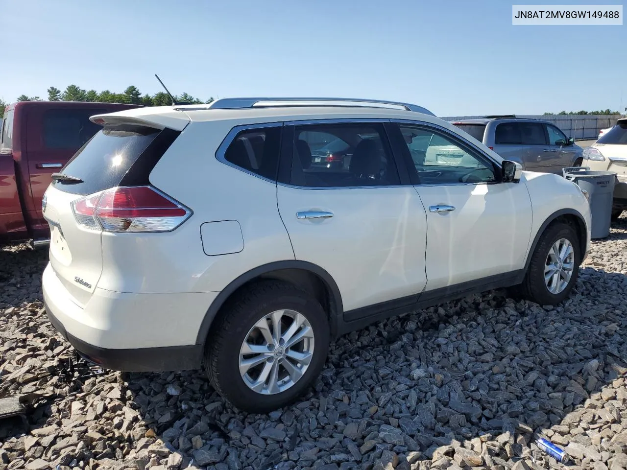 2016 Nissan Rogue S VIN: JN8AT2MV8GW149488 Lot: 69553594