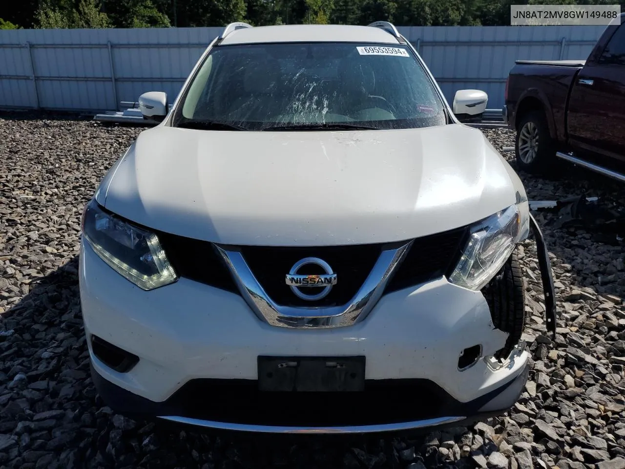 JN8AT2MV8GW149488 2016 Nissan Rogue S