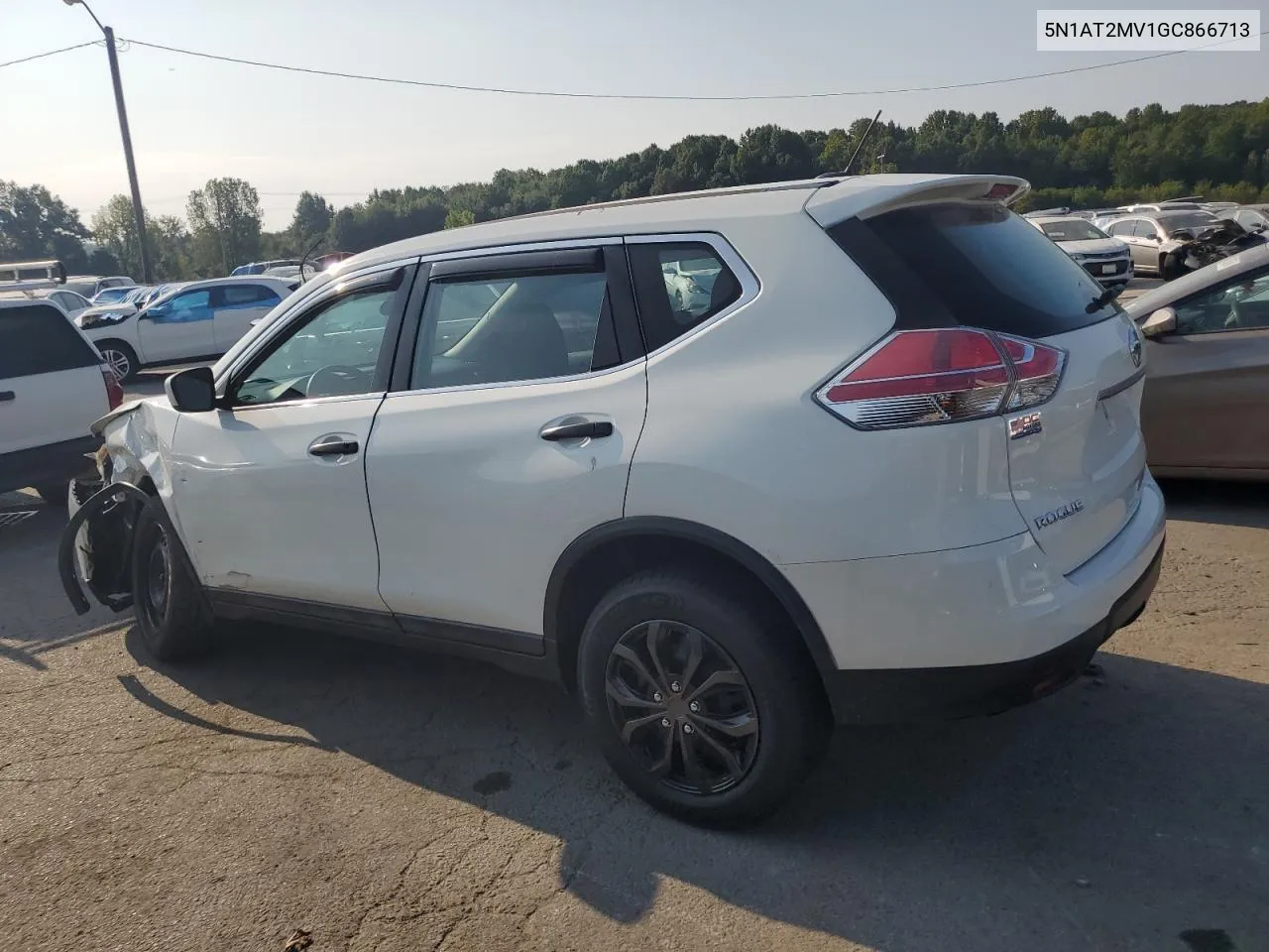 2016 Nissan Rogue S VIN: 5N1AT2MV1GC866713 Lot: 69609104