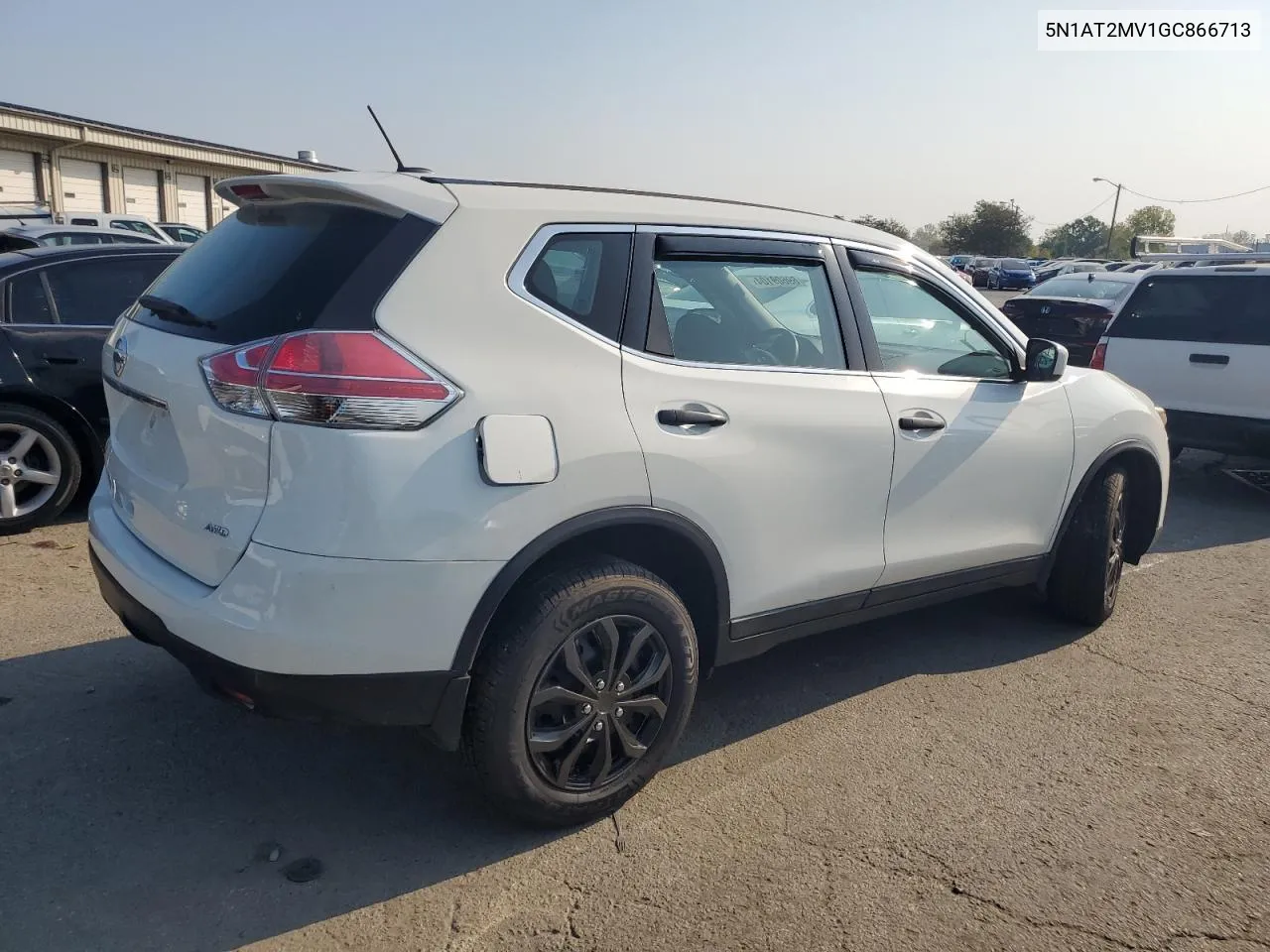 2016 Nissan Rogue S VIN: 5N1AT2MV1GC866713 Lot: 69609104