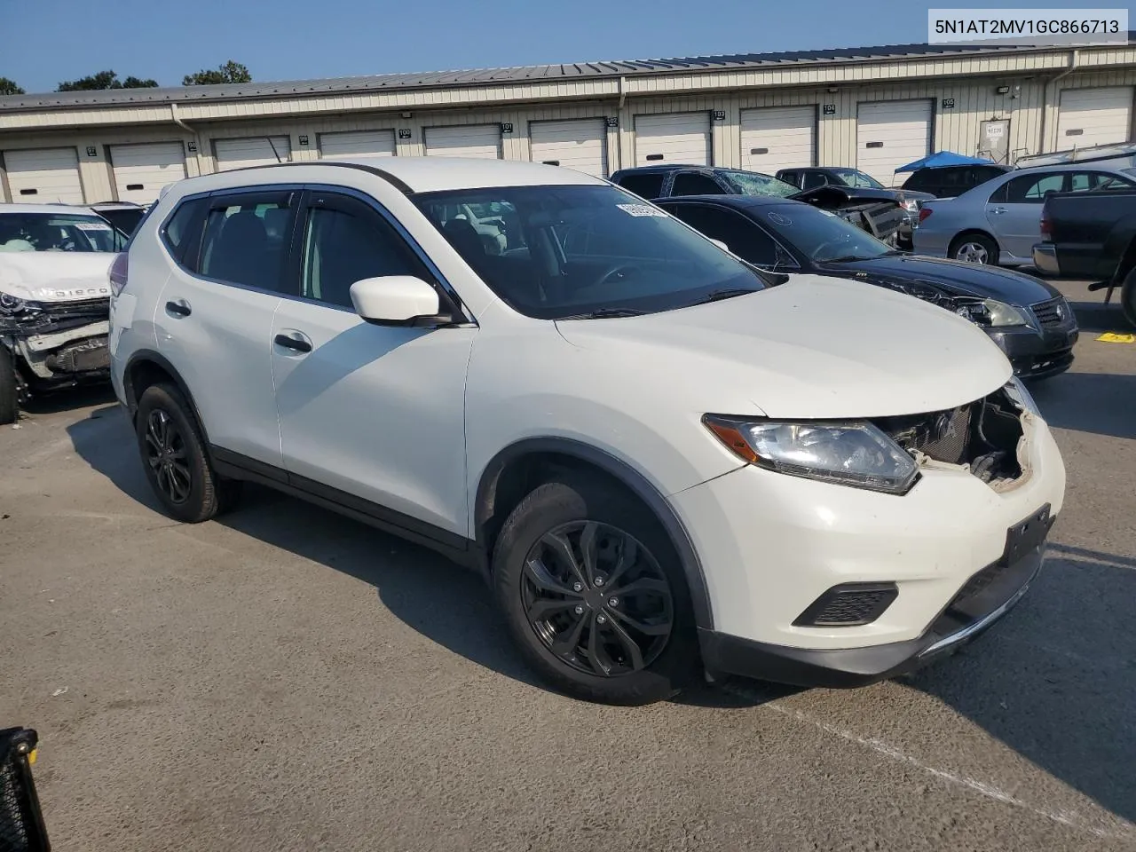 2016 Nissan Rogue S VIN: 5N1AT2MV1GC866713 Lot: 69609104