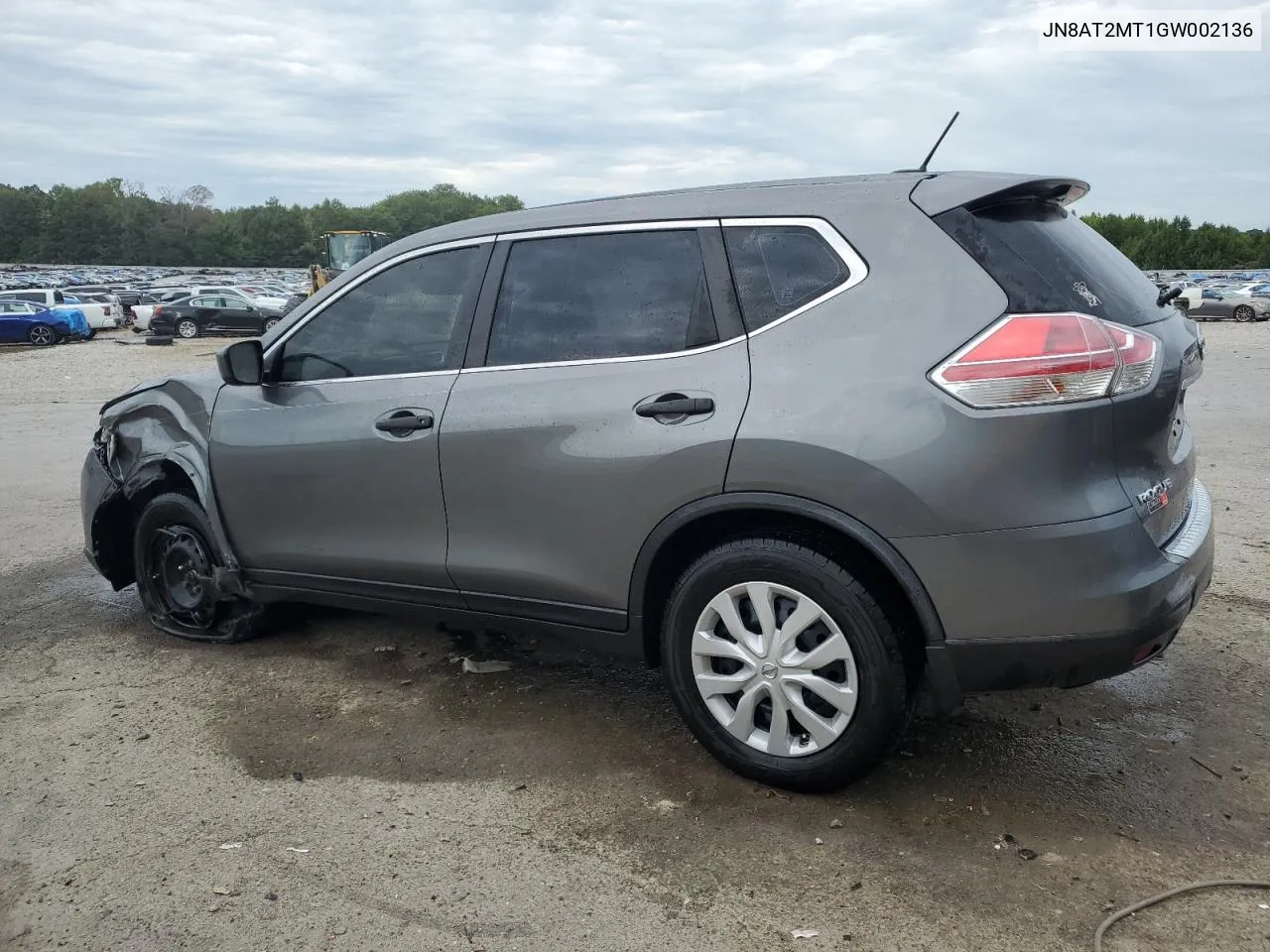 2016 Nissan Rogue S VIN: JN8AT2MT1GW002136 Lot: 69613454