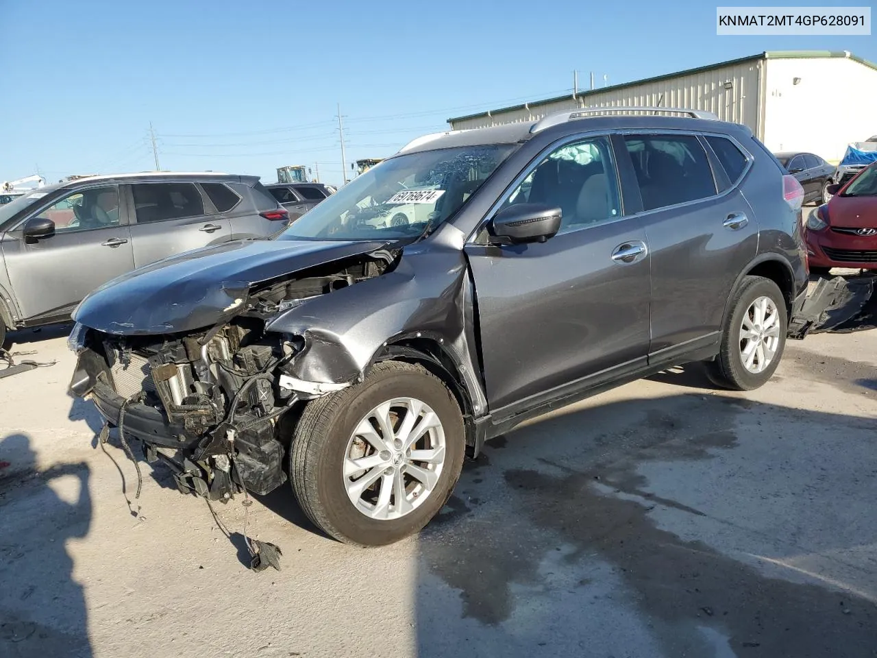 KNMAT2MT4GP628091 2016 Nissan Rogue S