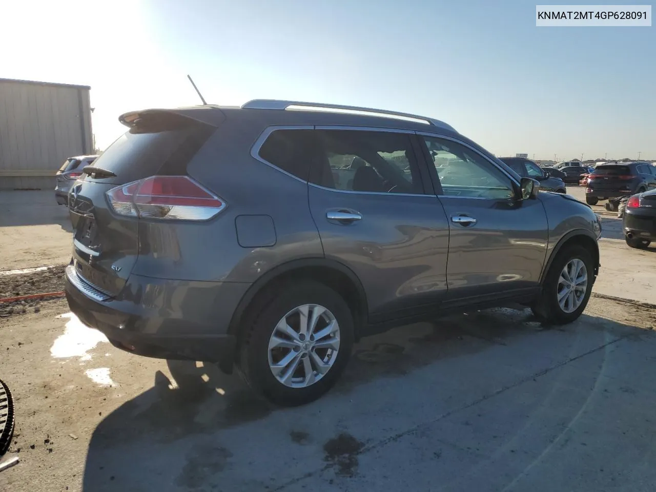 2016 Nissan Rogue S VIN: KNMAT2MT4GP628091 Lot: 69769674