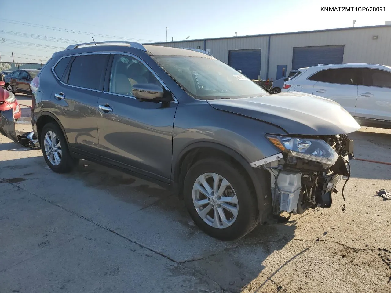 2016 Nissan Rogue S VIN: KNMAT2MT4GP628091 Lot: 69769674