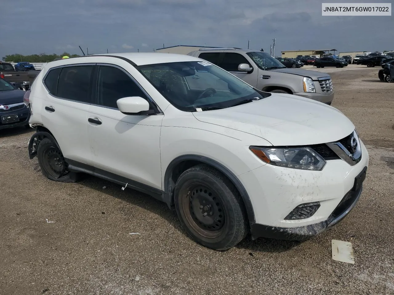 2016 Nissan Rogue S VIN: JN8AT2MT6GW017022 Lot: 69773874