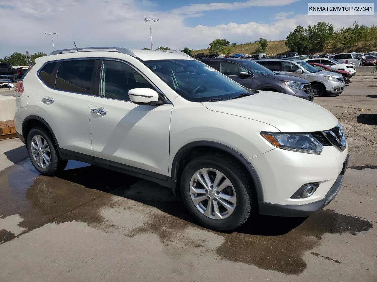 KNMAT2MV1GP727341 2016 Nissan Rogue S