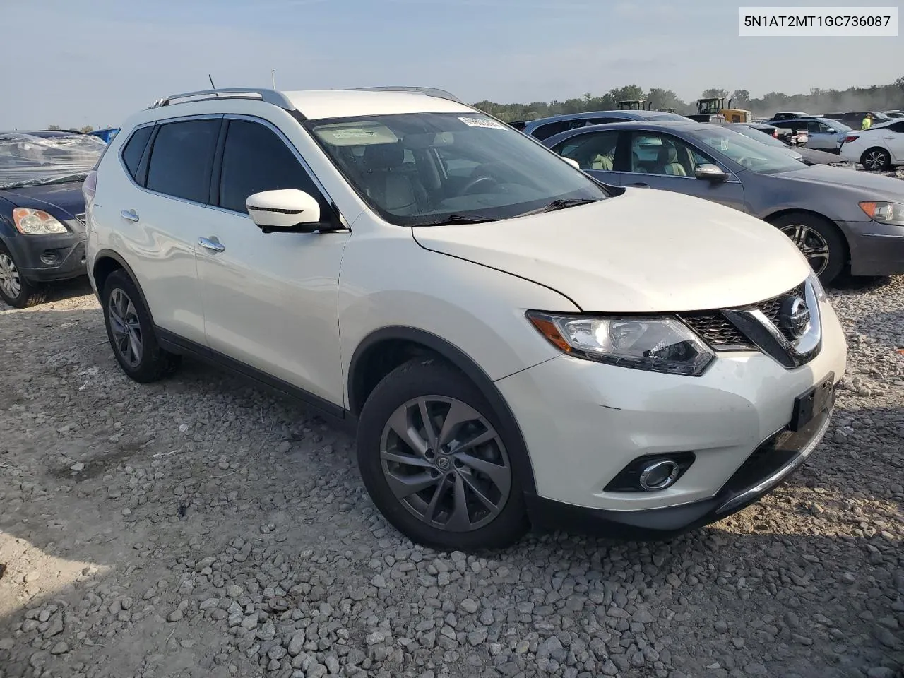 2016 Nissan Rogue S VIN: 5N1AT2MT1GC736087 Lot: 69803394