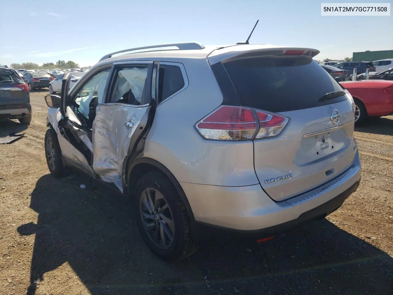 2016 Nissan Rogue S VIN: 5N1AT2MV7GC771508 Lot: 69822384