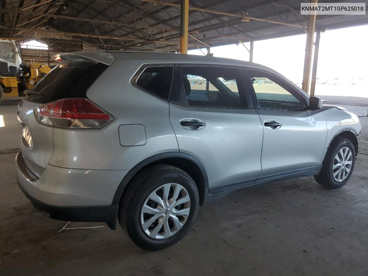 KNMAT2MT1GP625018 2016 Nissan Rogue S