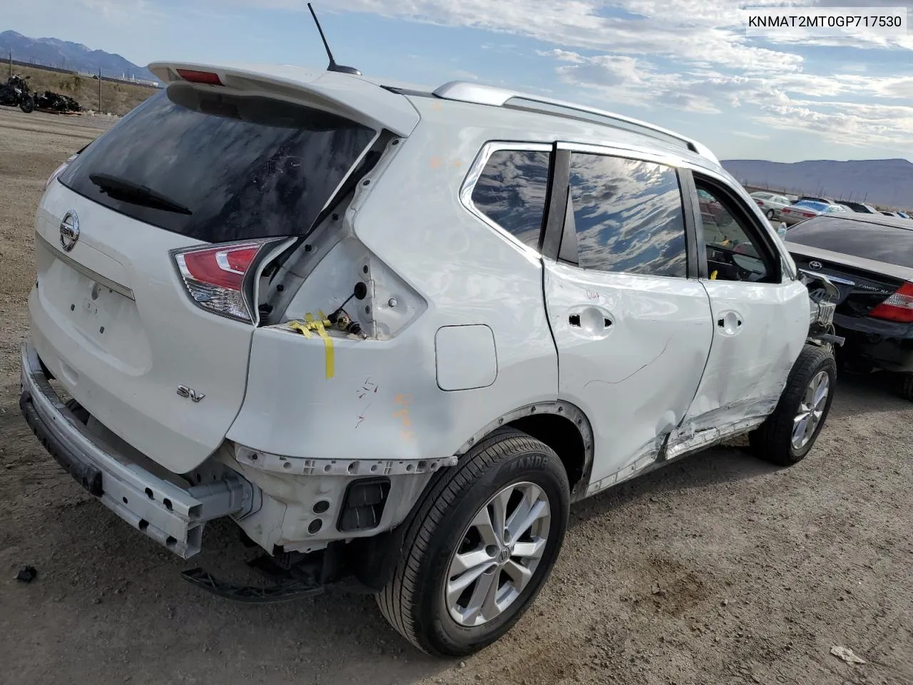 KNMAT2MT0GP717530 2016 Nissan Rogue S