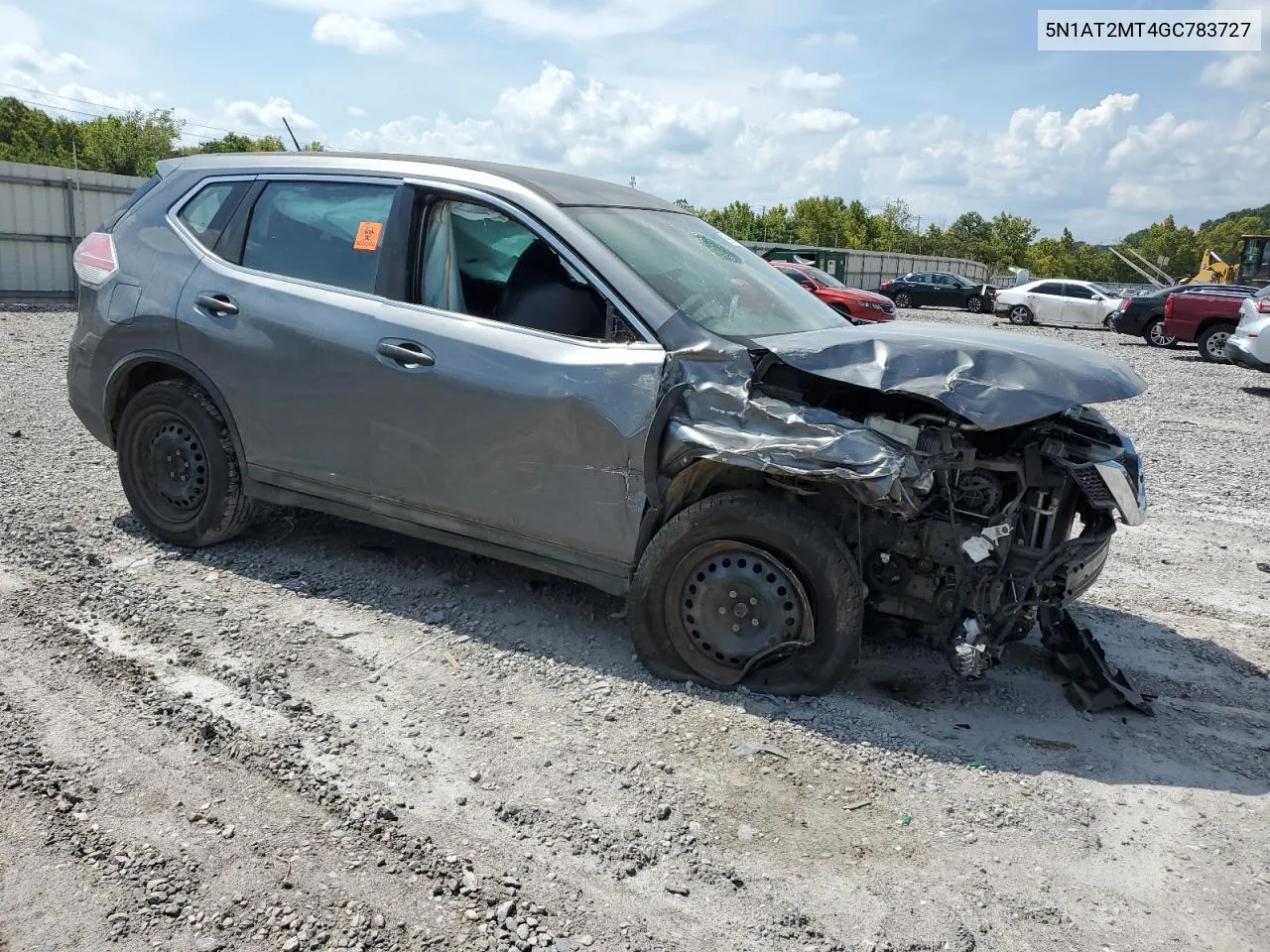 2016 Nissan Rogue S VIN: 5N1AT2MT4GC783727 Lot: 69878324