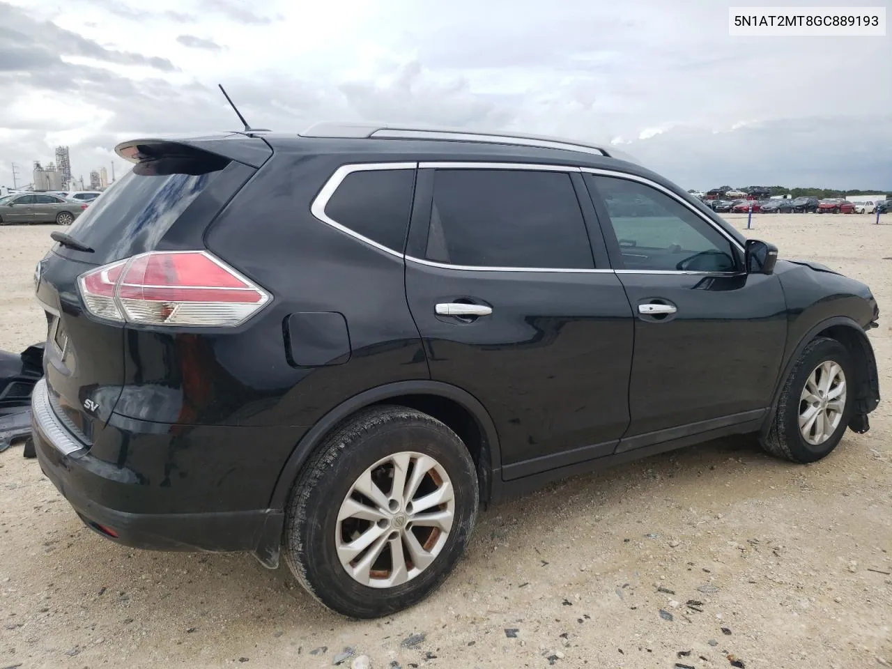 2016 Nissan Rogue S VIN: 5N1AT2MT8GC889193 Lot: 69919974