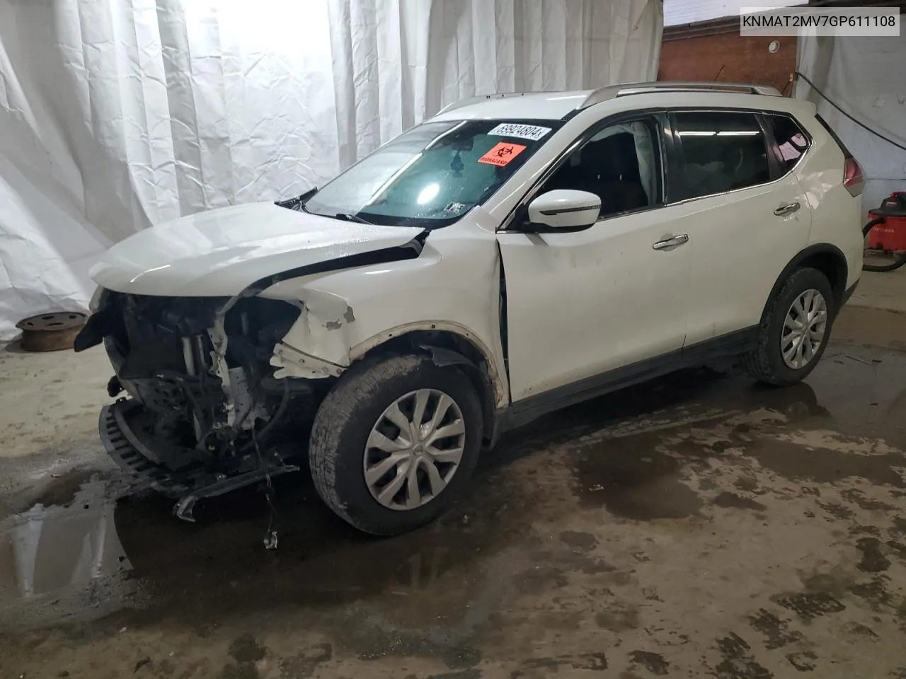 KNMAT2MV7GP611108 2016 Nissan Rogue S