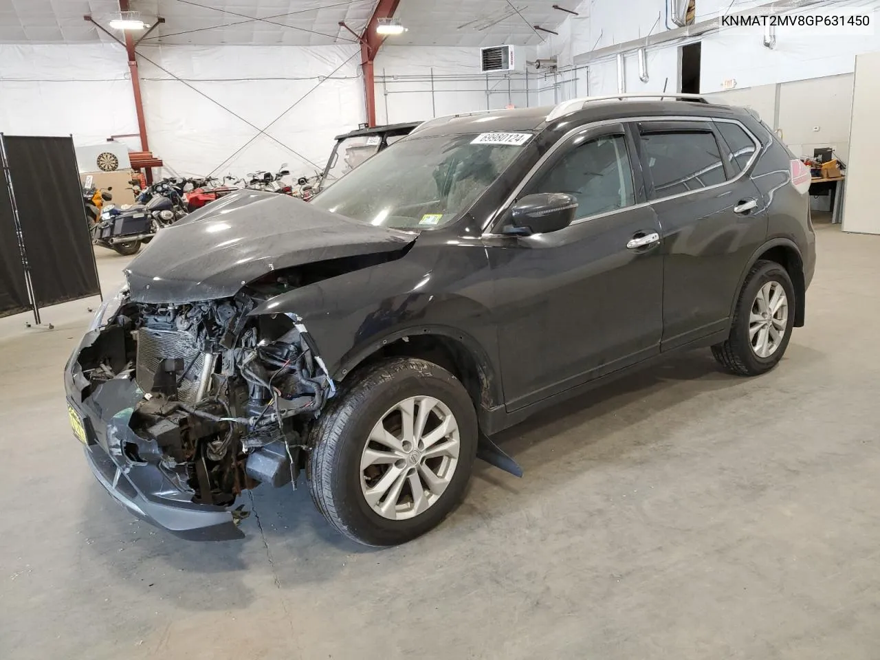 KNMAT2MV8GP631450 2016 Nissan Rogue S