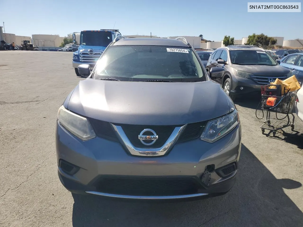 5N1AT2MT0GC863543 2016 Nissan Rogue S