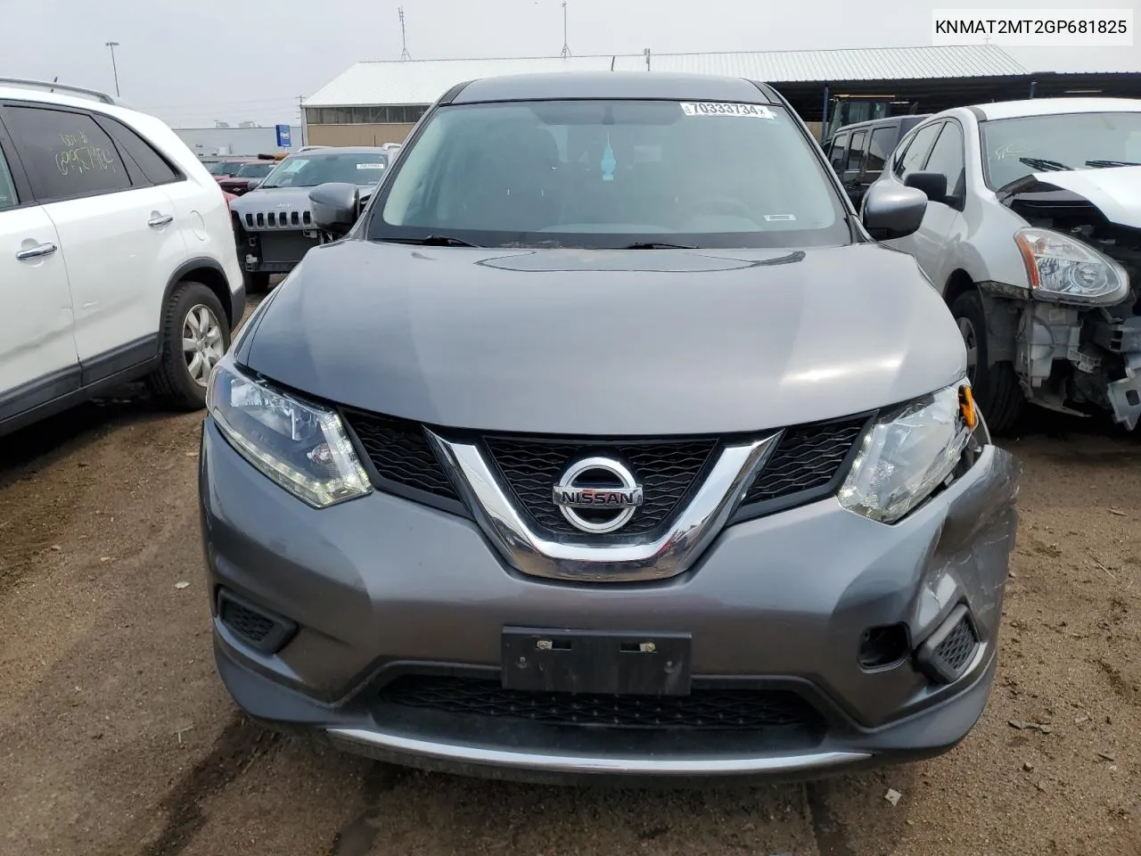 KNMAT2MT2GP681825 2016 Nissan Rogue S