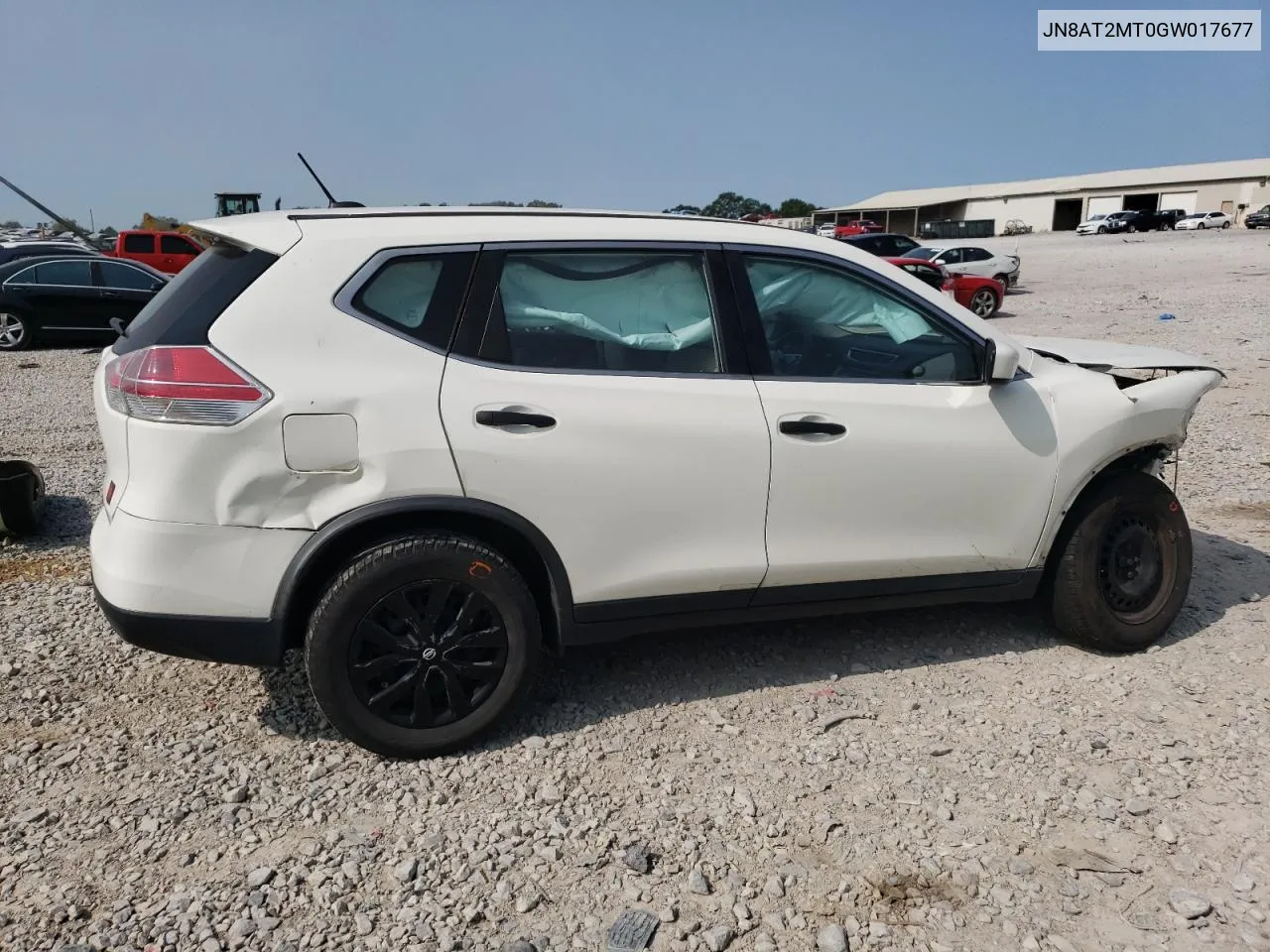 2016 Nissan Rogue S VIN: JN8AT2MT0GW017677 Lot: 70386614