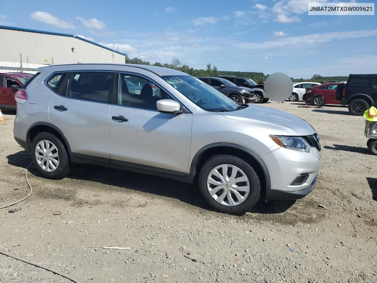 2016 Nissan Rogue S VIN: JN8AT2MTXGW009621 Lot: 70422444